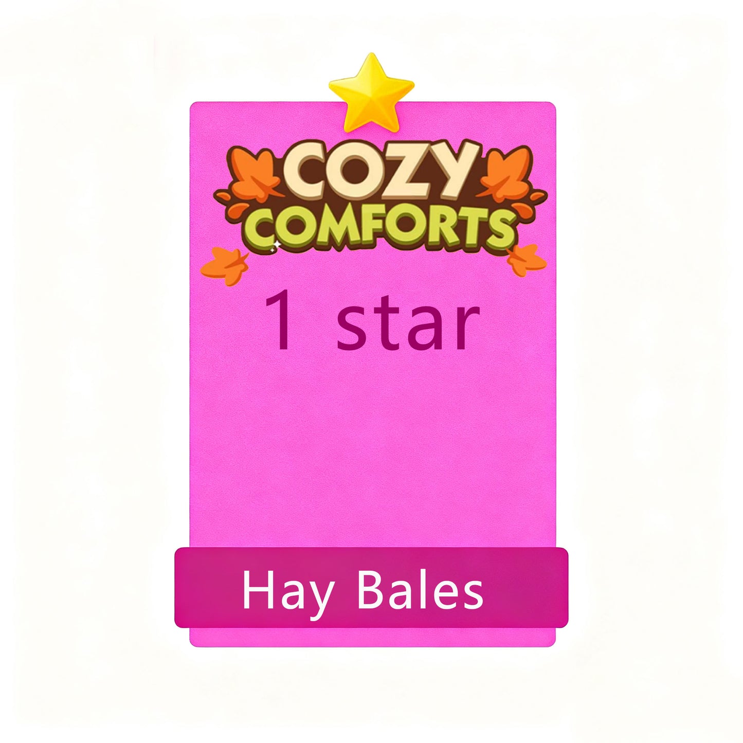 Monopoly  Go 1⭐Star🔥⭐1-7⭐Hay Bales⚡FAST TRADE!⚡