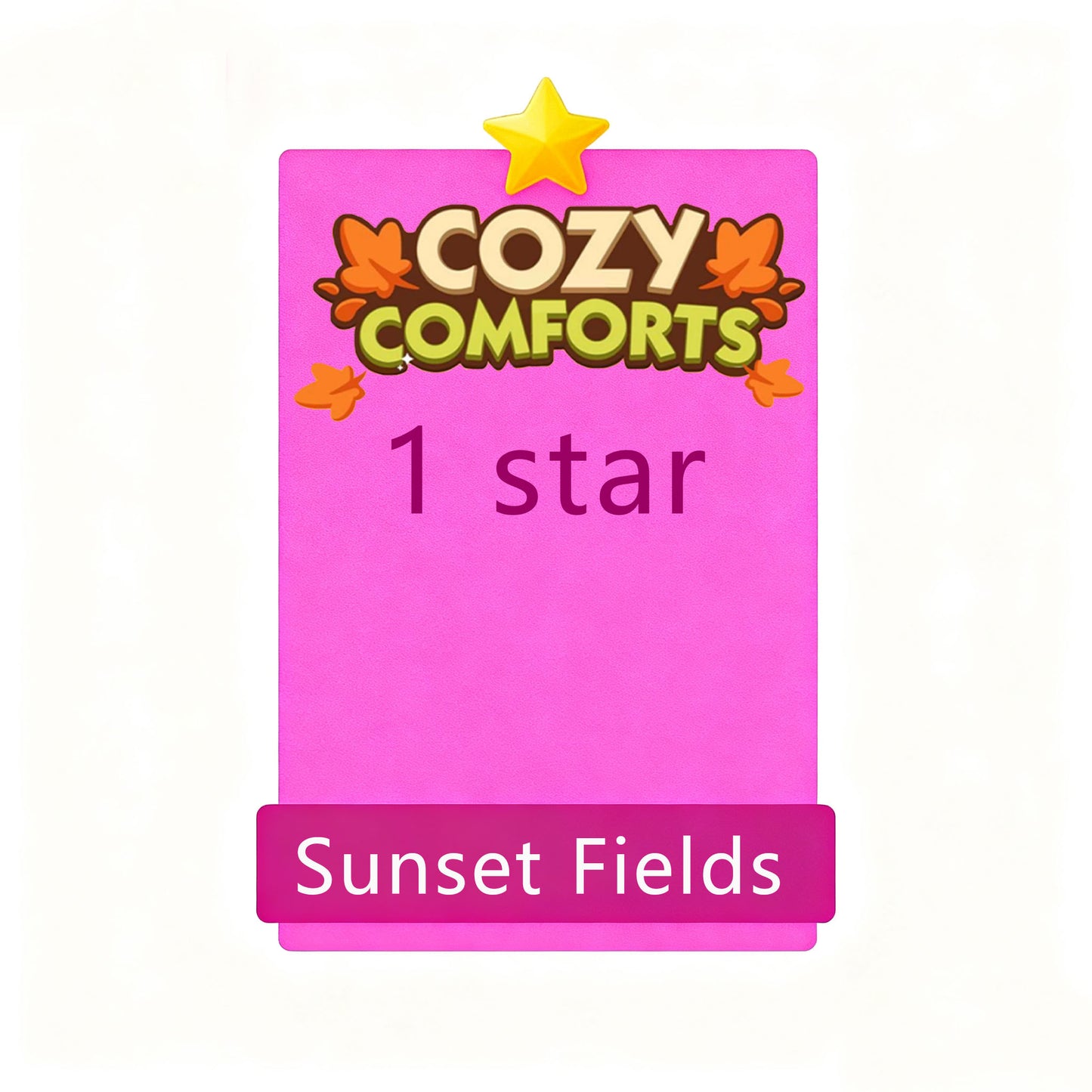 Monopoly  Go 1⭐Star🔥⭐1-8⭐Sunset Fields⚡FAST TRADE!⚡