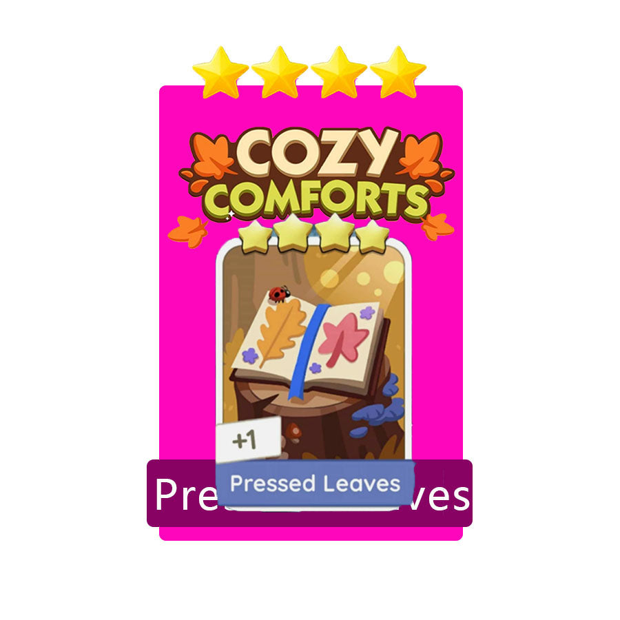 Monopoly Go 4⭐Star🔥⭐10-9⭐Pressed Leaves⚡FAST TRADE!⚡