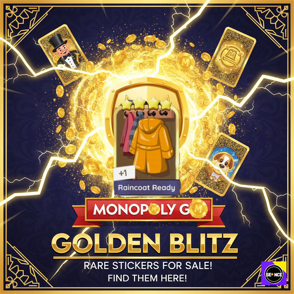 Mono-poly Go 5⭐Gold Card🚨17-4/15-8 Bundled sales🚨 Mono-poly Go! Blitz ends soon - let's trade FAST! ⏰🔥