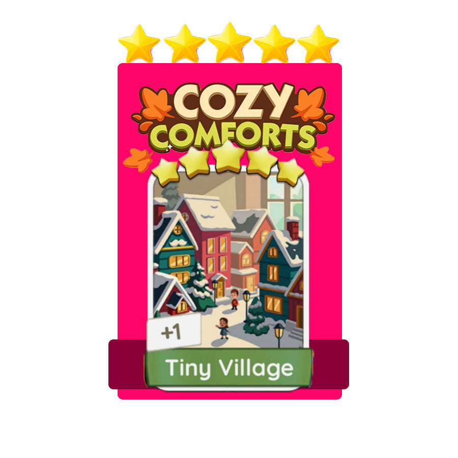 Monopoly Go 5⭐Star🔥⭐16-8⭐Tiny Village⚡FAST TRADE!⚡