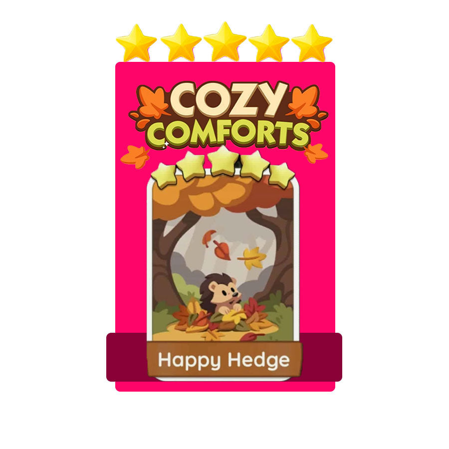 Monopoly Go 5⭐Star🔥⭐17-6⭐Happy Hedge⚡FAST TRADE!⚡