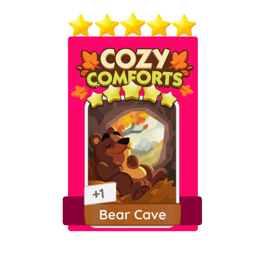 Monopoly Go 5⭐Star🔥⭐17-7⭐Bear Cave⚡FAST TRADE!⚡