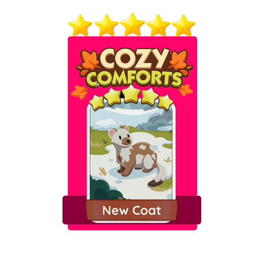Monopoly Go 5⭐Star🔥⭐20-6⭐New Coat⚡FAST TRADE!⚡