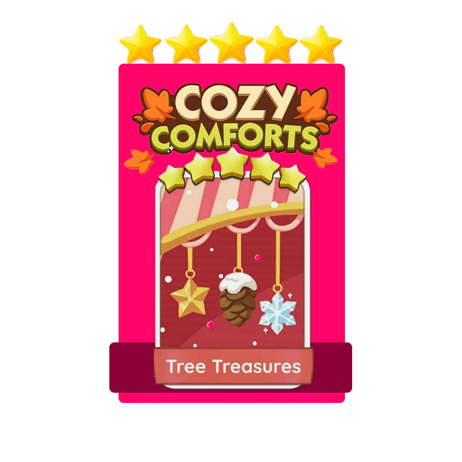 Monopoly Go 5⭐Star🔥⭐22-5⭐Tree Treasures⚡FAST TRADE!⚡