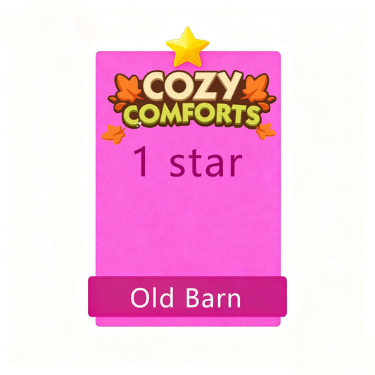 Monopoly  Go 1⭐Star🔥⭐1-3⭐Old Barn⚡FAST TRADE!⚡