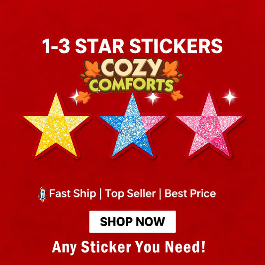 【Fast Delivery】Monopoly GO 1★ 2★ Stickers - Choose Any Card - 500+ In Stock - Safe!