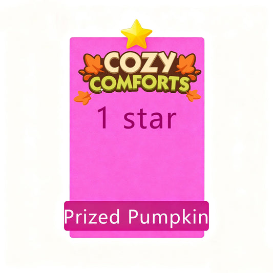Monopoly  Go 1⭐Star🔥⭐1-5⭐Prized Pumpkin⚡FAST TRADE!⚡
