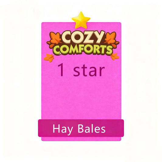 Monopoly  Go 1⭐Star🔥⭐1-7⭐Hay Bales⚡FAST TRADE!⚡