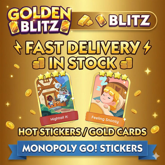 Mono-poly Go 4⭐Gold Card🚨19-8+21-6 Bundled sales🚨 Mono-poly Go! Blitz ends soon - let's trade FAST! ⏰🔥