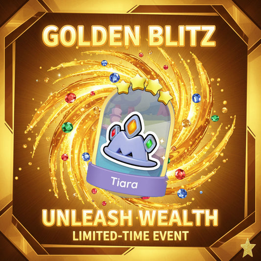 Mono-poly Go 4⭐Gold Card🚨18-4	Tiara🚨 from Mono-poly Go! Blitz  let's trade FAST! ⏰🔥