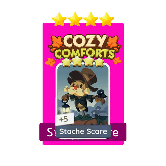 Monopoly  Go 4⭐Star🔥⭐11-8⭐Stache Scare⚡FAST TRADE!⚡