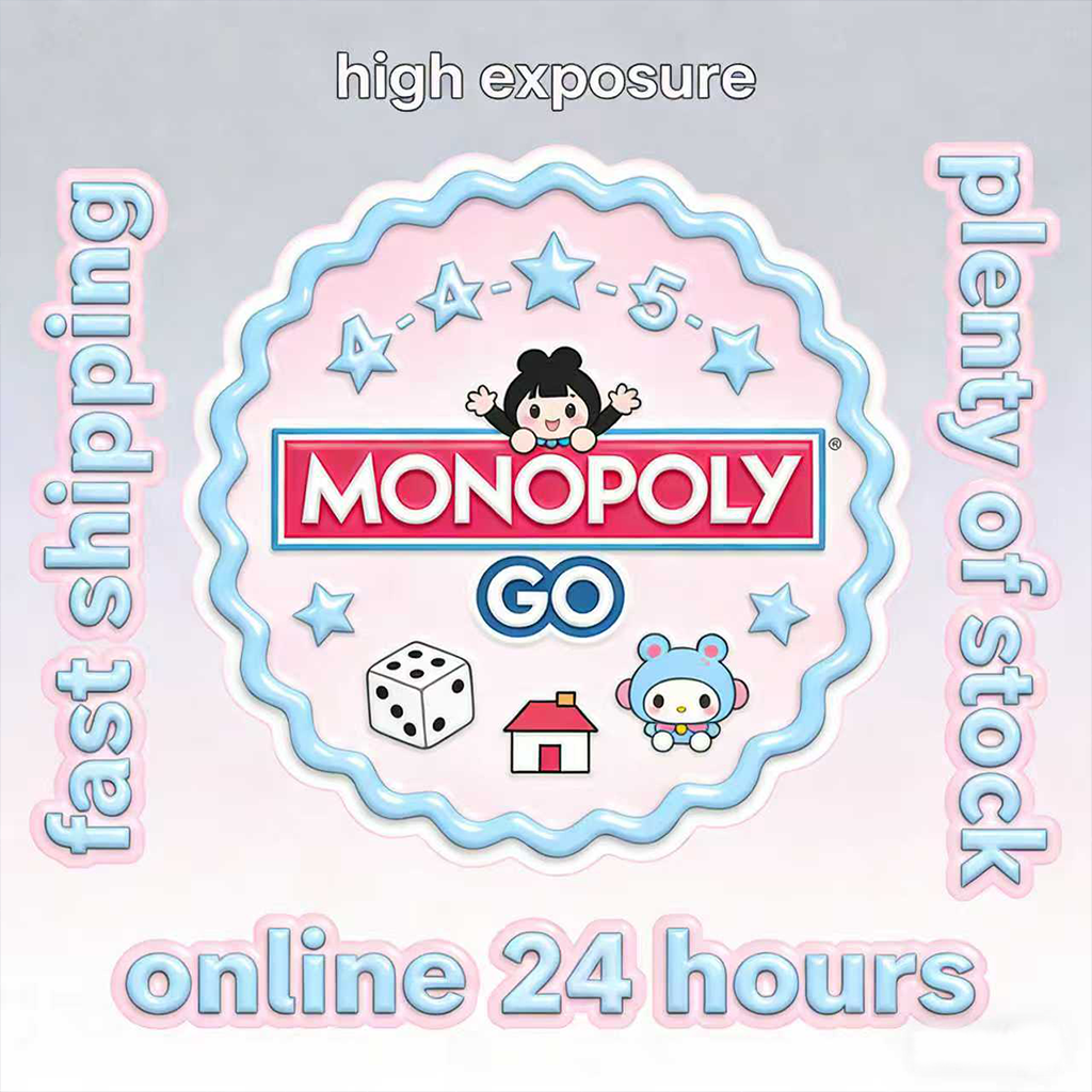 🌟 4⭐ & 5⭐ Monopoly Go Stickers ONLY | FAST Delivery ⚡ | All Rare Cards Ready!