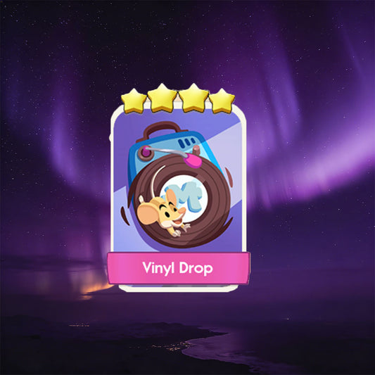 Monopoly  Go 4⭐Star🔥4⭐️15-7	Vinyl Drop⚡FAST TRADE!⚡