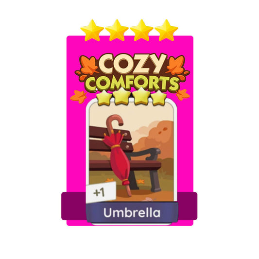 Monopoly  Go 4⭐Star🔥⭐15-7⭐Umbrella⚡FAST TRADE!⚡