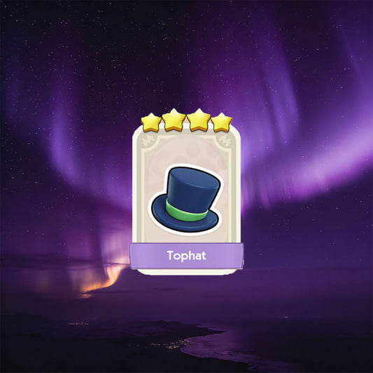 Monopoly  Go 4⭐Star🔥4⭐️18-3	Tophat⚡FAST TRADE!⚡