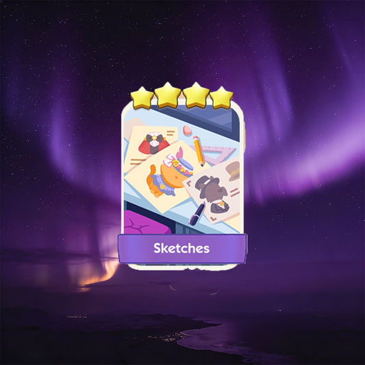 Monopoly  Go 4⭐Star🔥4⭐️19-2	Sketches⚡FAST TRADE!⚡