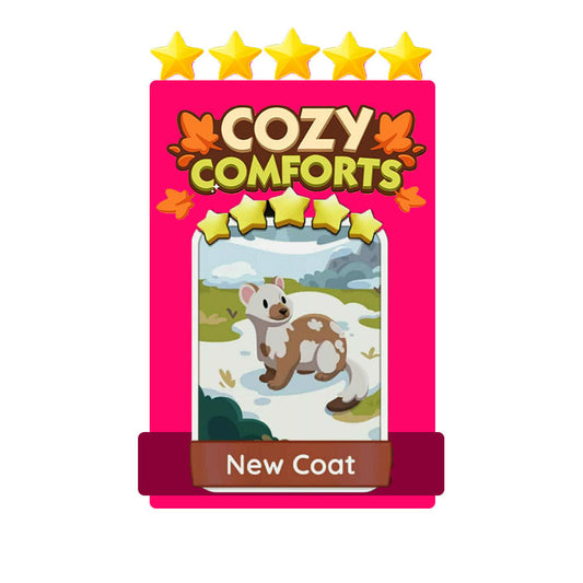 Monopoly  Go 5⭐Star🔥⭐20-6⭐New Coat⚡FAST TRADE!⚡