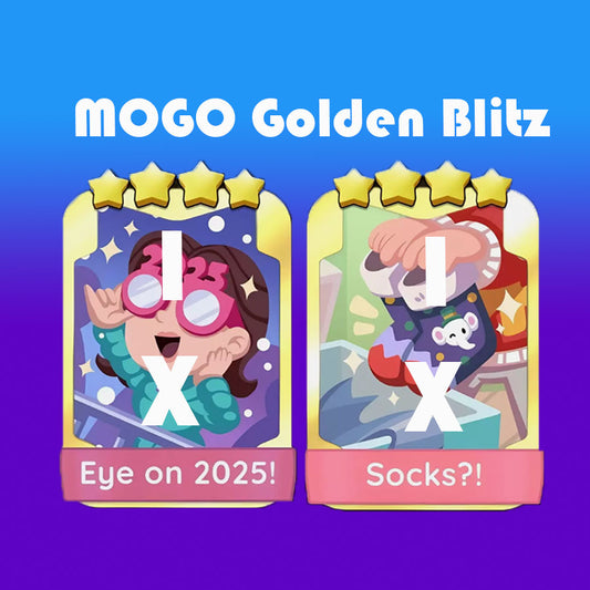 Monopoly Go 4star GOLDEN Blitz🔥🔥🔥Sock?!✨ & ✨Eye on 2025!⚡12.01🔥Fast delivery⚡️⚡️⚡️