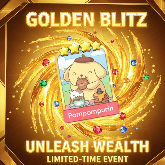 Mono-poly Go 4⭐Gold Card🚨20-6	Pompompurin🚨  from Mono-poly Go! Blitz ends soon - let's trade FAST! ⏰🔥