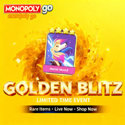 Mono-poly Go 4⭐Gold Card🚨15-8	Metal Mood🚨 from Mono-poly Go! Blitz  let's trade FAST! ⏰🔥