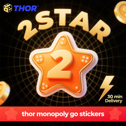 【Fast Delivery】Monopoly GO 1★ 2★ Stickers - Choose Any Card - 500+ In Stock - Safe!