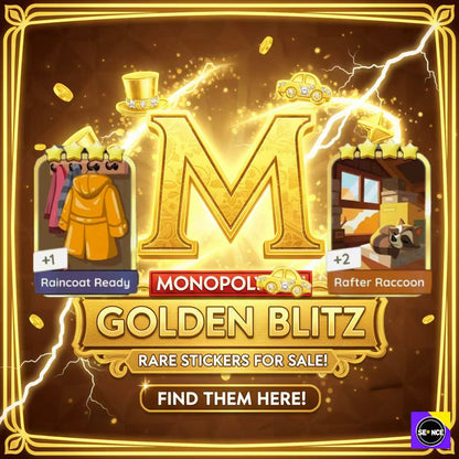 Go🔥 Mono-poly Golden Blitz 🔥 set 15-8+set 17-4🔥 Bundled sales⭐FAST TRADE!⚡