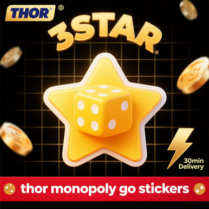 “Monopoly GO! Stickers - 3 Star - All 500+ Stickers - Choose Any - Fast Delivery! Guaranteed!”