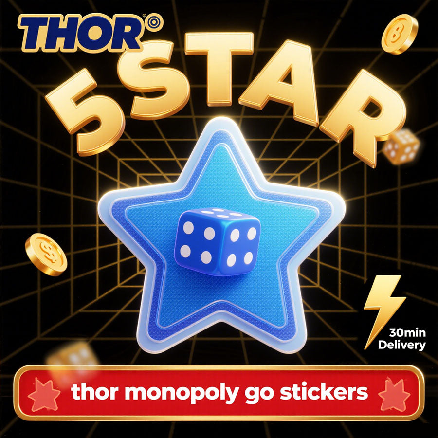 【Ultra-Fast Delivery】Monopoly GO! 5-Star & 4-Star Stickers Gift Sending - Choose Any Card - All 500+ Stickers - Safe & Guaranteed - Shop Now!